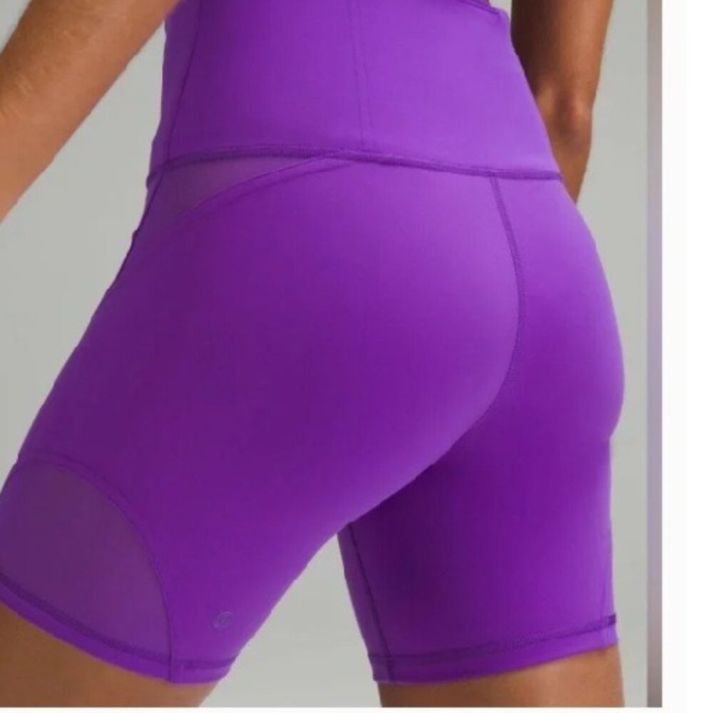 DKNY PURPLE LICRA SHORT
